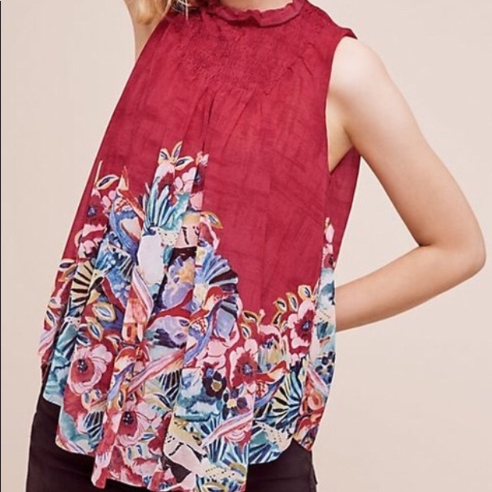 Anthropologie Deletta Dominica Tank